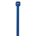 Cable Ties, 50#, 18, Blue, 500/Case (CT185D)