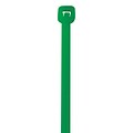 Cable Ties, 50#, 18, Green, 500/Case (CT185A)