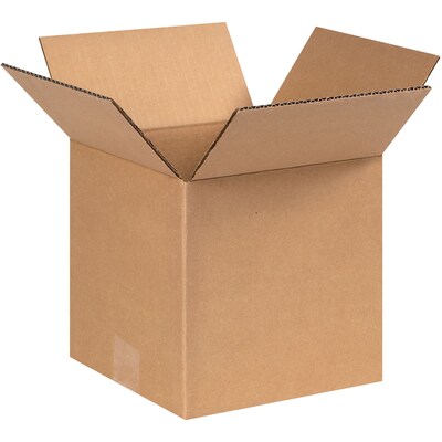 Heavy-Duty Boxes, 9 x 9 x 9, Kraft, 25/Bundle (HD999)