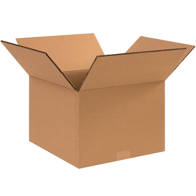 12 x 10 x 10 Heavy Duty Shipping Boxes, 15/Bundle (HD121010DW)