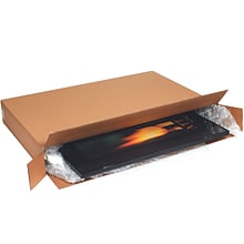 Side Loading Boxes, 48 x 8 x 24, Kraft, 10/Bundle (HD48824FOL)