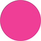 Tape Logic® Inventory Circle Labels, 3/4", Fluorescent Pink, 500/Roll (DL610K)