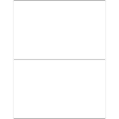 Tape Logic® Laser Labels, Rectangle, Master Case, 8 1/2 x 5 1/2, White, 2000/Case (LL135MC)