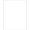 Blockout Laser Labels, 8 1/2 x 11, Opaque White, 100/Case (LL293)