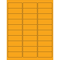 Tape Logic® Rectangle Laser Labels, 2 5/8 x 1, Fluorescent Orange, 3000/Case (LL173OR)