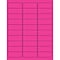 Tape Logic® Rectangle Laser Labels, 2 5/8 x 1, Fluorescent Pink, 3000/Case (LL173PK)