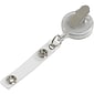 Retractable Lanyard, 36", Clear, 12/Case (LY130)