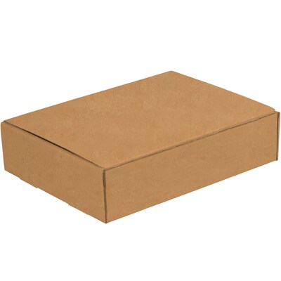 Literature Mailers, 12 1/8 x 9 1/4 x 3, Kraft, 50/Bundle (M1293K)