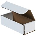 Corrugated Mailers, 9 x 5 x 4, White, 50/Bundle (M954)