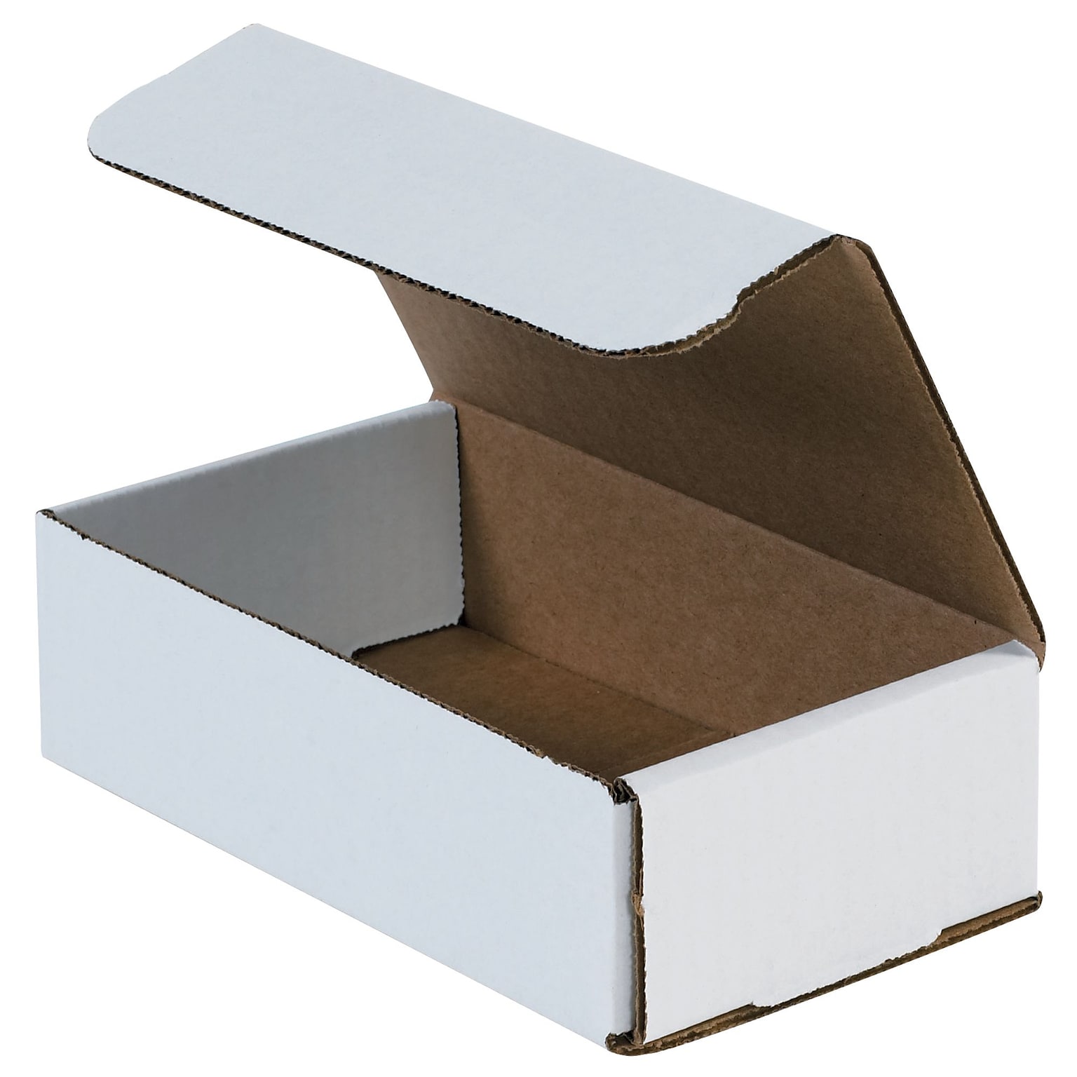 Corrugated Mailers, 8 x 6 x 3, White, 50/Bundle (M863)