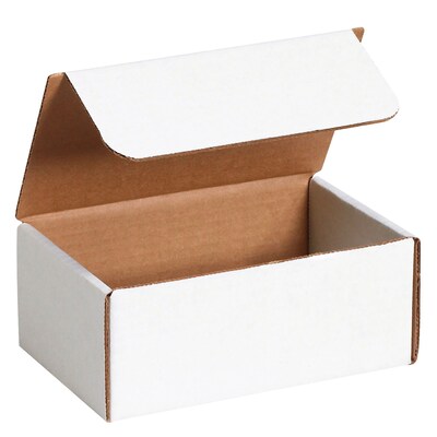 Literature Mailers, 9 x 7 1/2 x 3, White, 50/Bundle (ML973)