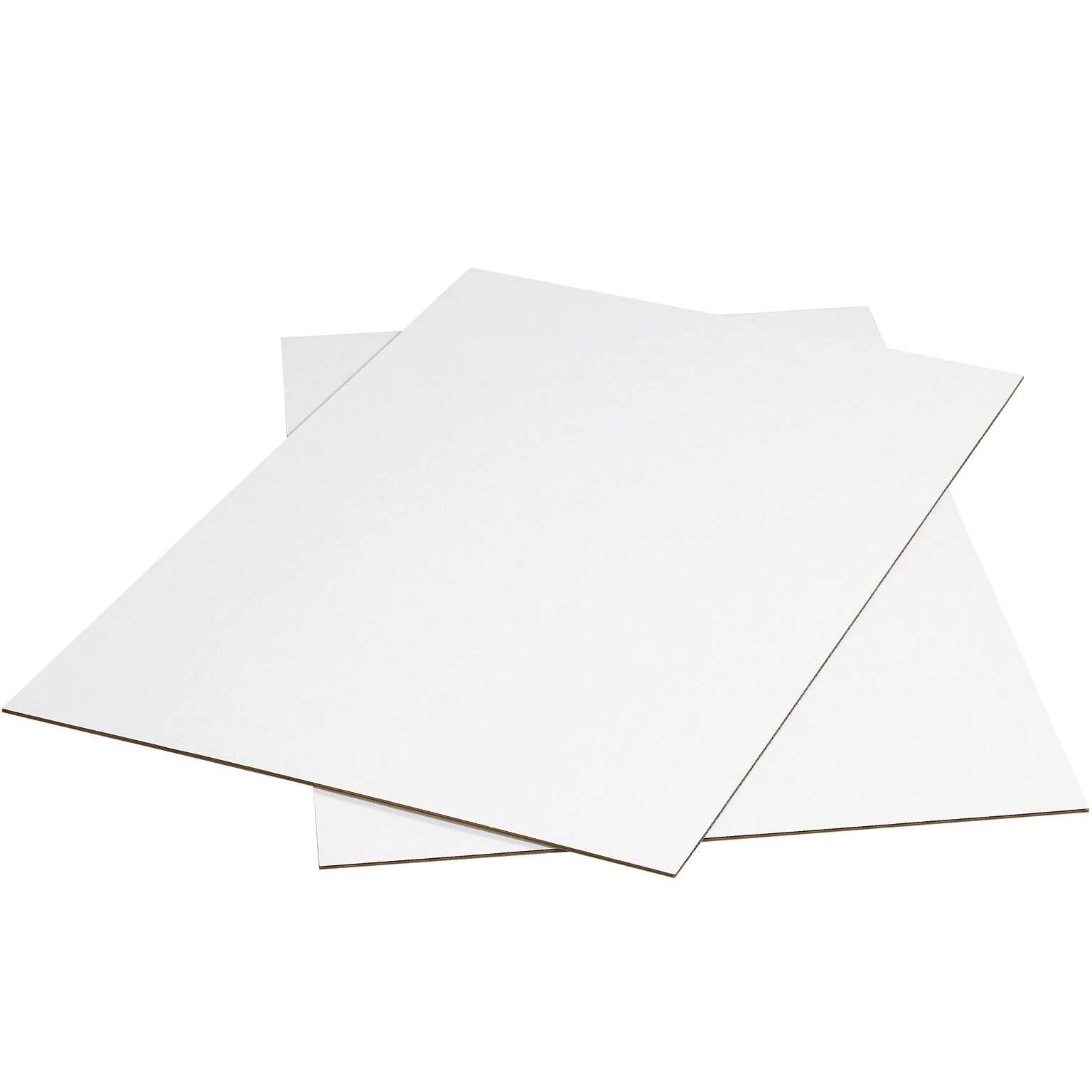 48 x 96 Corrugated Pad, Single Wall, White, 5/Bundle (SP4896W)