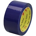 3M 373 Carton Sealing Tape, 2.5 Mil, 2 x 55 yds., Blue, 6/Case (T901373B6PK)