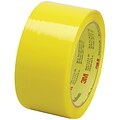 3M 373 Carton Sealing Tape, 2.5 Mil, 2 x 55 yds., Yellow, 36/Case (T901373Y)