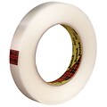 3M 8651 Strapping Tape, 5.6 Mil, 3/4 x 60 yds., Clear, 12/Case (T914865112PK)