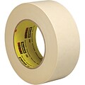 3M™ Scotch  202 Masking Tape, 2 x 60 yds., Natural, 6/Case (T9372026PK)