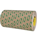 3M™ 468MP Adhesive Transfer Tape, Hand Rolls, 12 x 60 yds., Clear, 1/Case (T96124681PK)