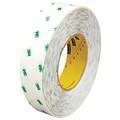 3M 966 Adhesive Transfer Tape, Hand Rolls, 2.0 Mil, 1 x 60 yds., Clear, 6/Case (T9659666PK)