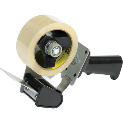 Partners Brand HB903 3 Handheld Packing Tape Dispenser, Gray/Silver (TD3MHB903)