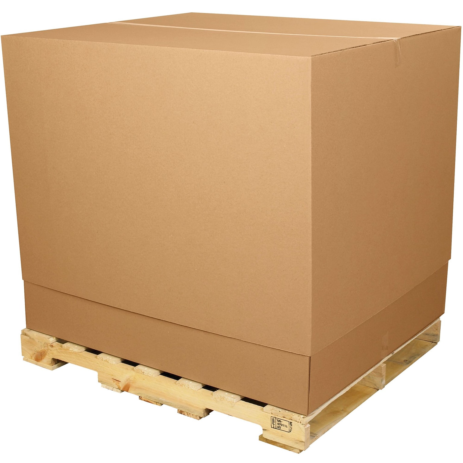 Telescoping Inner Boxes, 36 x 36 x 40, Kraft, 5/Bundle (TELE3636BTM)