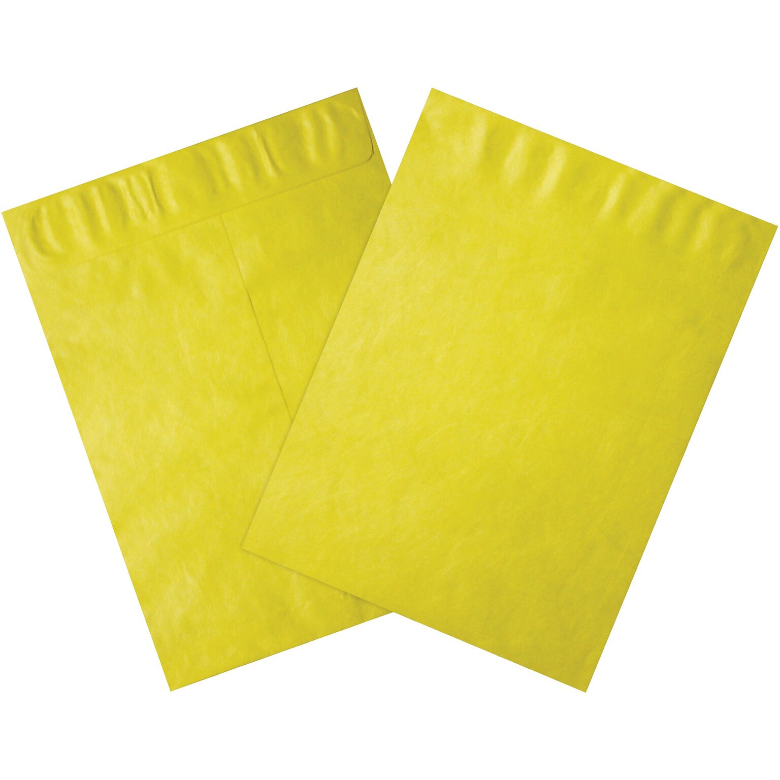 Partners Tyvek Envelopes, 9 x 12, Yellow, 100/Case (TYC912Y)