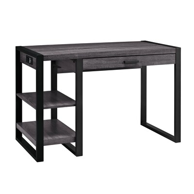 Walker Edison Charcoal Wood Computer Desk (SP48UBC30CL)