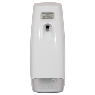 TimeMist Plus Metered Aerosol Fragrance Dispenser, 3.4 X 3.4 X 8 1/4, White