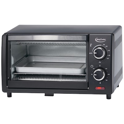 Photo 1 of Betty Crocker 1000 Watt Toaster Oven, Black (WA BC-1664CB)