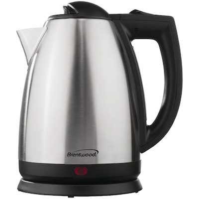 Megachef 1.7 Liter Electric Tea Kettle And 2 Slice Toaster Combo