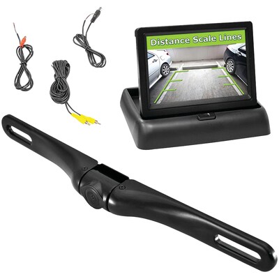 Pyle Rearview Backup Swivel Camera & Pop-up Monitor System