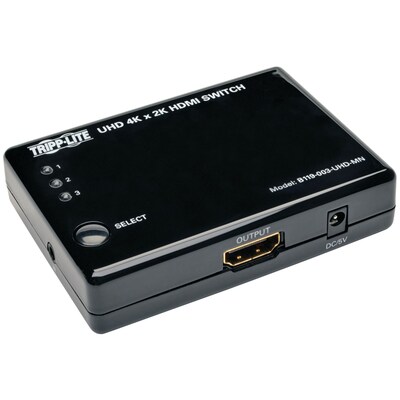 Tripp Lite 3-port HDMI Mini Switch With Remote Control