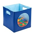 ECR4Kids SoftZone® Peek-A-Boo Bin - Blue (ELR-12673-BL)