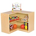 ECR4Kids Birch 24 Corner Storage Unit, Natural (ELR-17206)