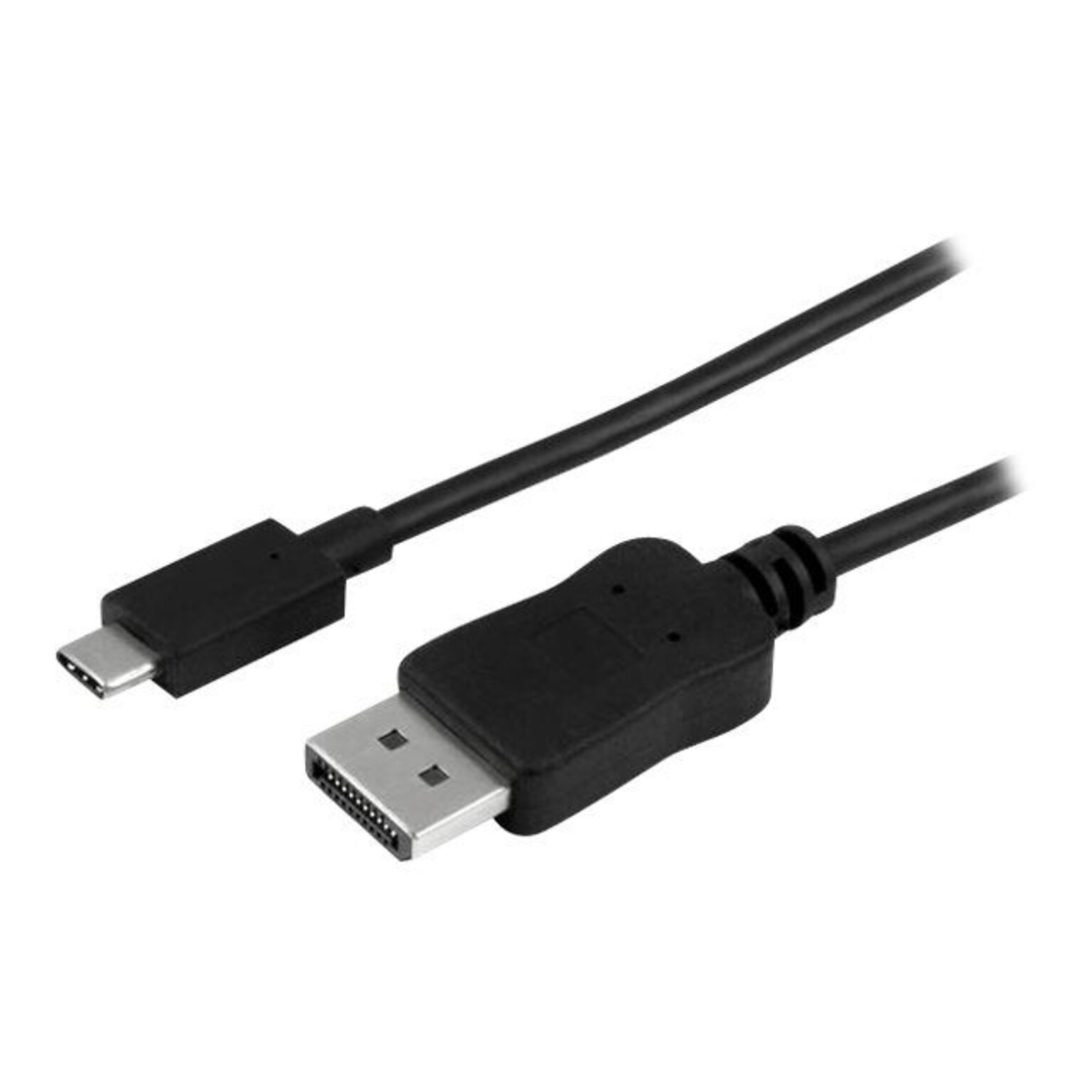 StarTech.com® CDP2DPMM1MB 3.28 USB-C to DisplayPort Adapter Cable; Black