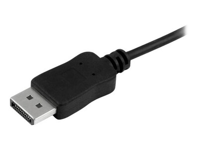 StarTech.com® CDP2DPMM1MB 3.28 USB-C to DisplayPort Adapter Cable; Black