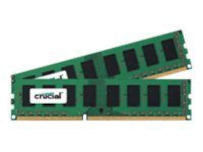 Micron® Crucial™ CT2K102464BD160B 16GB DDR3L SDRAM UDIMM 240-pin DDR3L-1600/PC3-12800 RAM Module