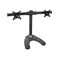 SIIG® CE-MT1712-S2 13 - 27 Dual Monitor Desk Stand; Black