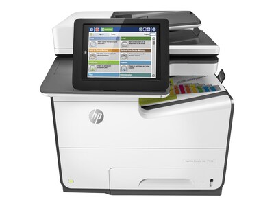 HP® PageWide Enterprise 586dn Color Page Wide Array Multifunction Printer (G1W39A#BGJ)