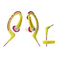 Audio-Technica® ATH-SPORT1 SonicSport® In-ear Headphone; Pink/Yellow