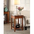 Convenience Concepts Inc. American Heritage End Table w/Drawer and Shelf Cherry Finish (7104077CH)