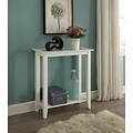 Convenience Concepts Inc. Carmel Hall Table-White Hall Table White Finish (938081W)