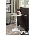Convenience Concepts Inc. Palm Beach Spindle Table Spindle White Finish (131355W)