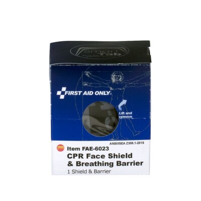 First Aid Only ANSI A+ SmartCompliance Refill CPR Face Shield (FAE-6023)