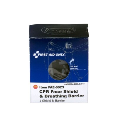 First Aid Only ANSI A+ SmartCompliance Refill CPR Face Shield (FAE-6023)