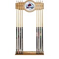 NHL Cue Rack with Mirror - Colorado Avalanche (NHL6000-CA2)