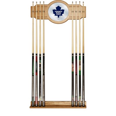 NHL Cue Rack with Mirror - Toronto Maple Leafs (NHL6000-TML2)
