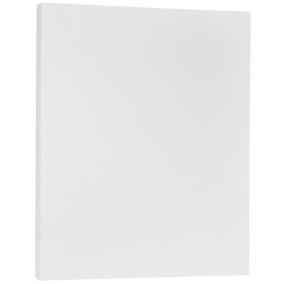 JAM Paper 8.5" x 11" Translucent Clear Vellum Paper, 17 lbs., 70 Brightness, 100 Sheets/Pack (1379)