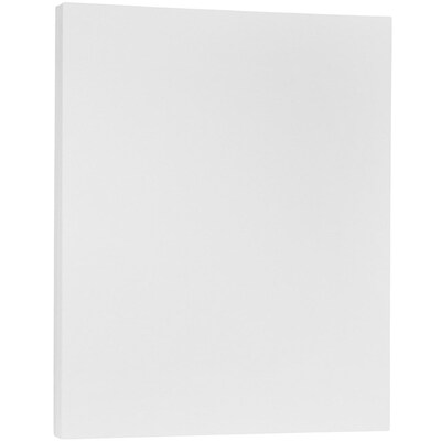 JAM Paper® Translucent Vellum Cardstock, 8.5 x 11, 36lb Clear, 50/pack (1566)