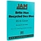 JAM Paper® Colored 65lb Cardstock, 8.5 x 11 Coverstock, Sea Blue Recycled, 50 Sheets/Pack (102677)