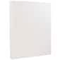 JAM Paper® Strathmore Paper - 8.5" x 11" - 24lb Bright White Linen - 100/pack